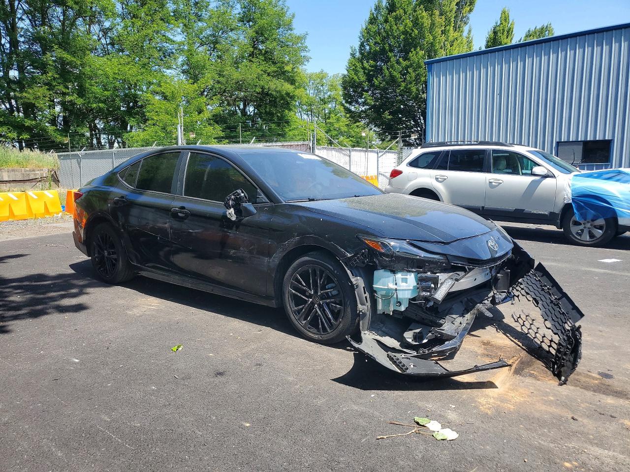 2025 Toyota Camry Se Black vin: 4T1DBADK0SU027669