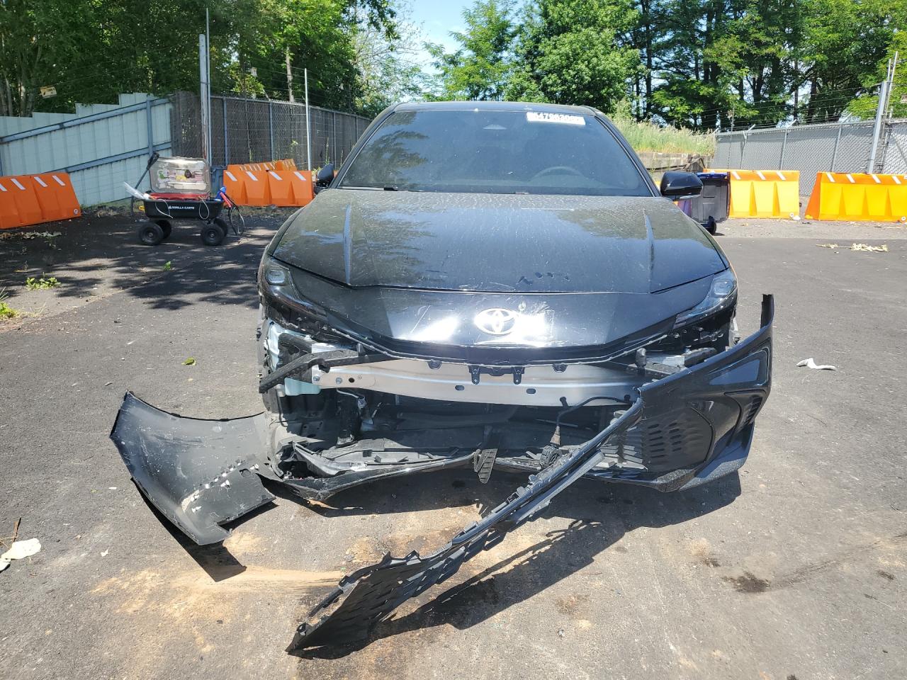2025 Toyota Camry Se Black vin: 4T1DBADK0SU027669 Damage: Hood, Multiple Scratches Heavy, 4