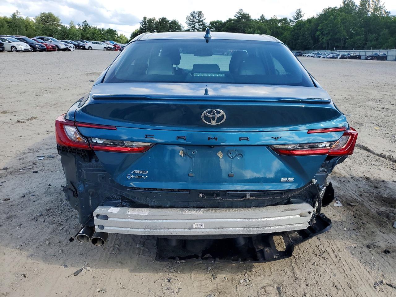 2025 Toyota Camry Se Blue vin: 4T1DBADK1SU017796