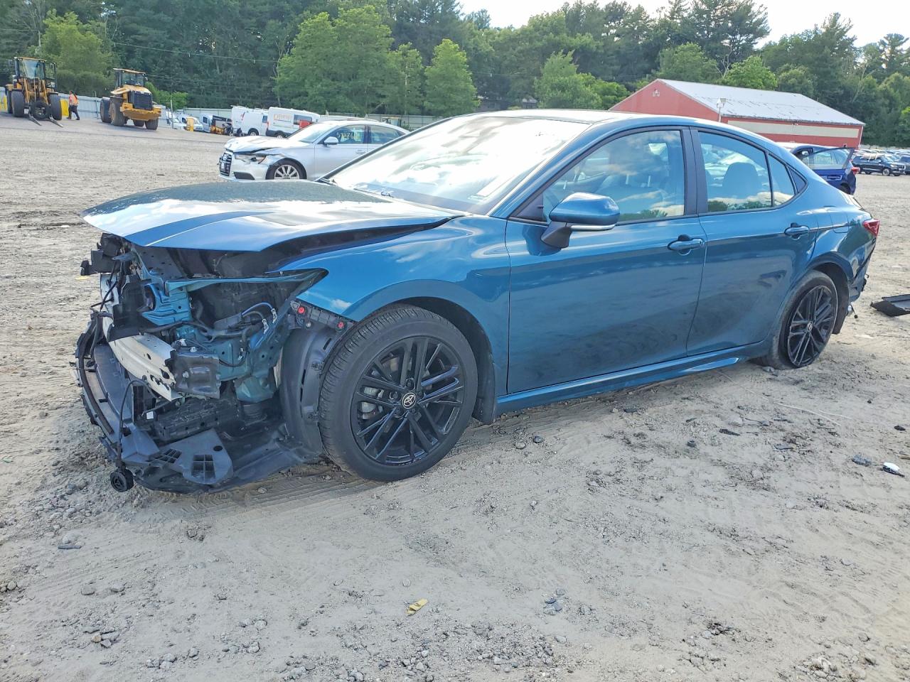 2025 Toyota Camry Se Blue vin: 4T1DBADK1SU017796