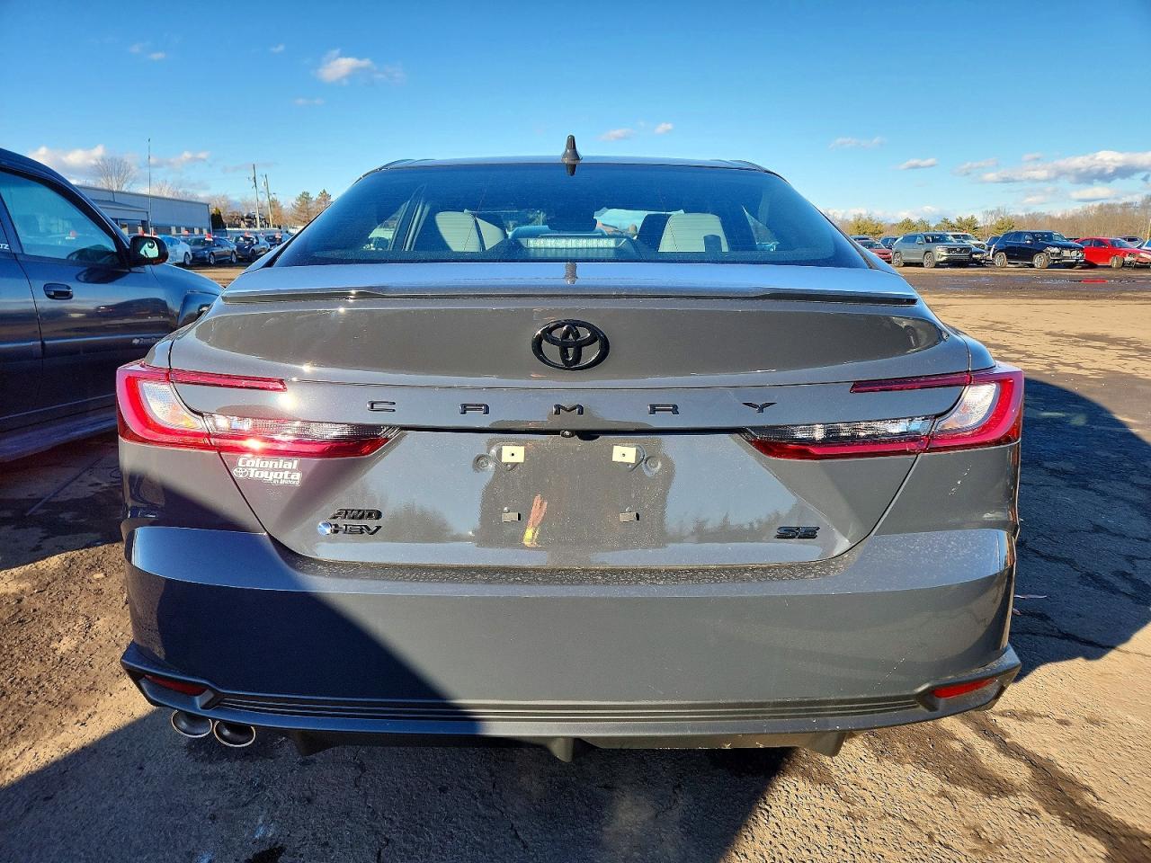 2026 Toyota Camry Se Gray vin: 4T1DBADK1TU040710