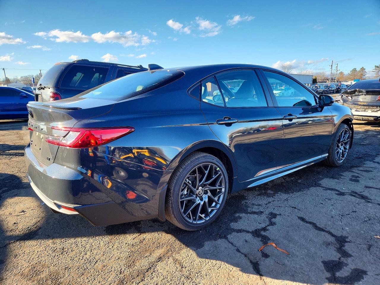 2026 Toyota Camry Se Gray vin: 4T1DBADK1TU040710