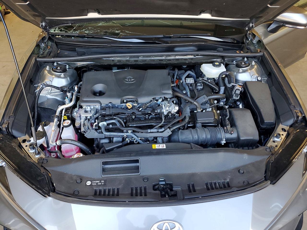 2025 Toyota Camry Se Silver vin: 4T1DBADK4SU504636