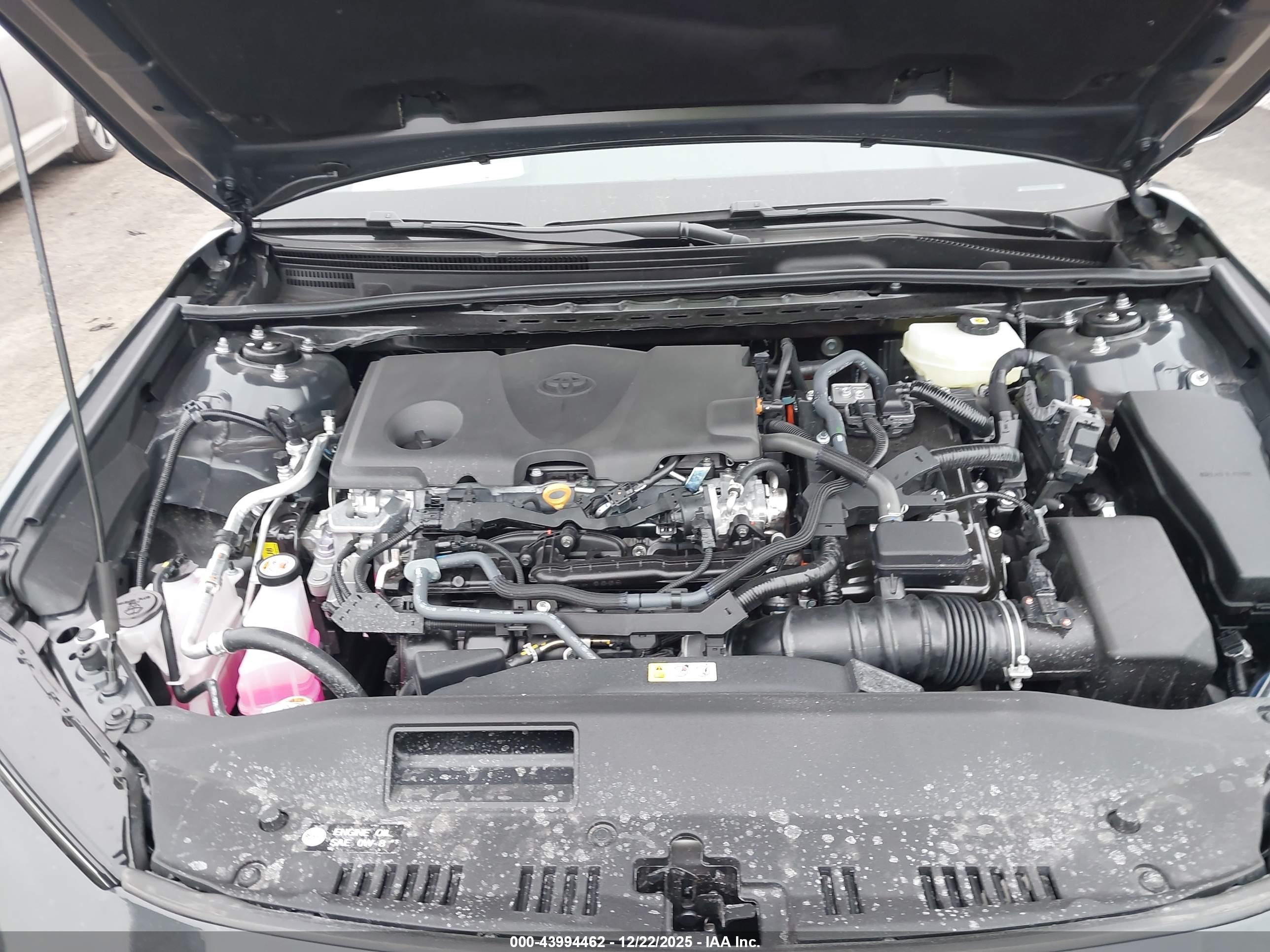 2026 Toyota Camry Xle Gray vin: 4T1DBADK4TU548198