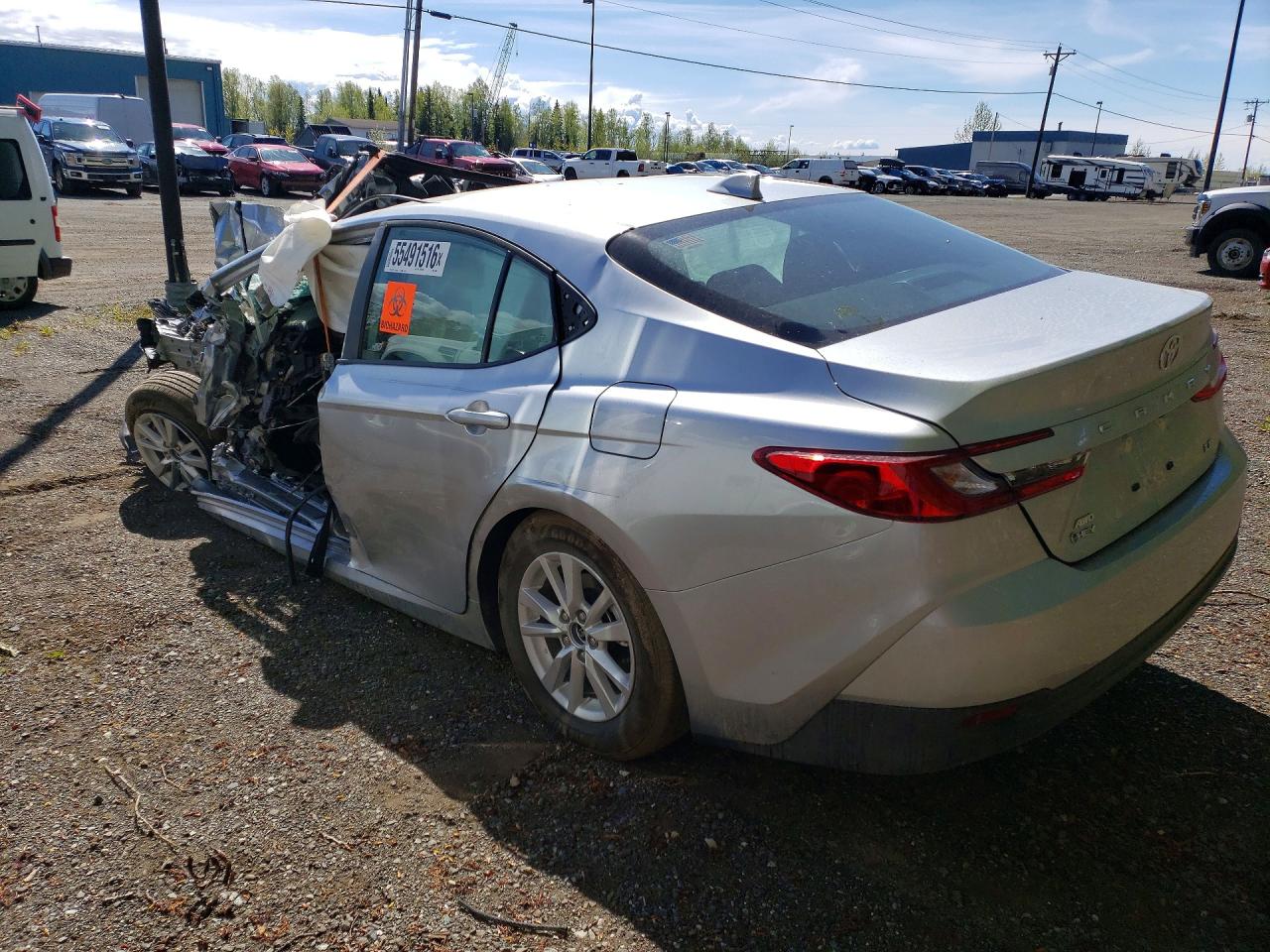 2026 Toyota Camry Le Silver vin: 4T1DBADK5TU557380