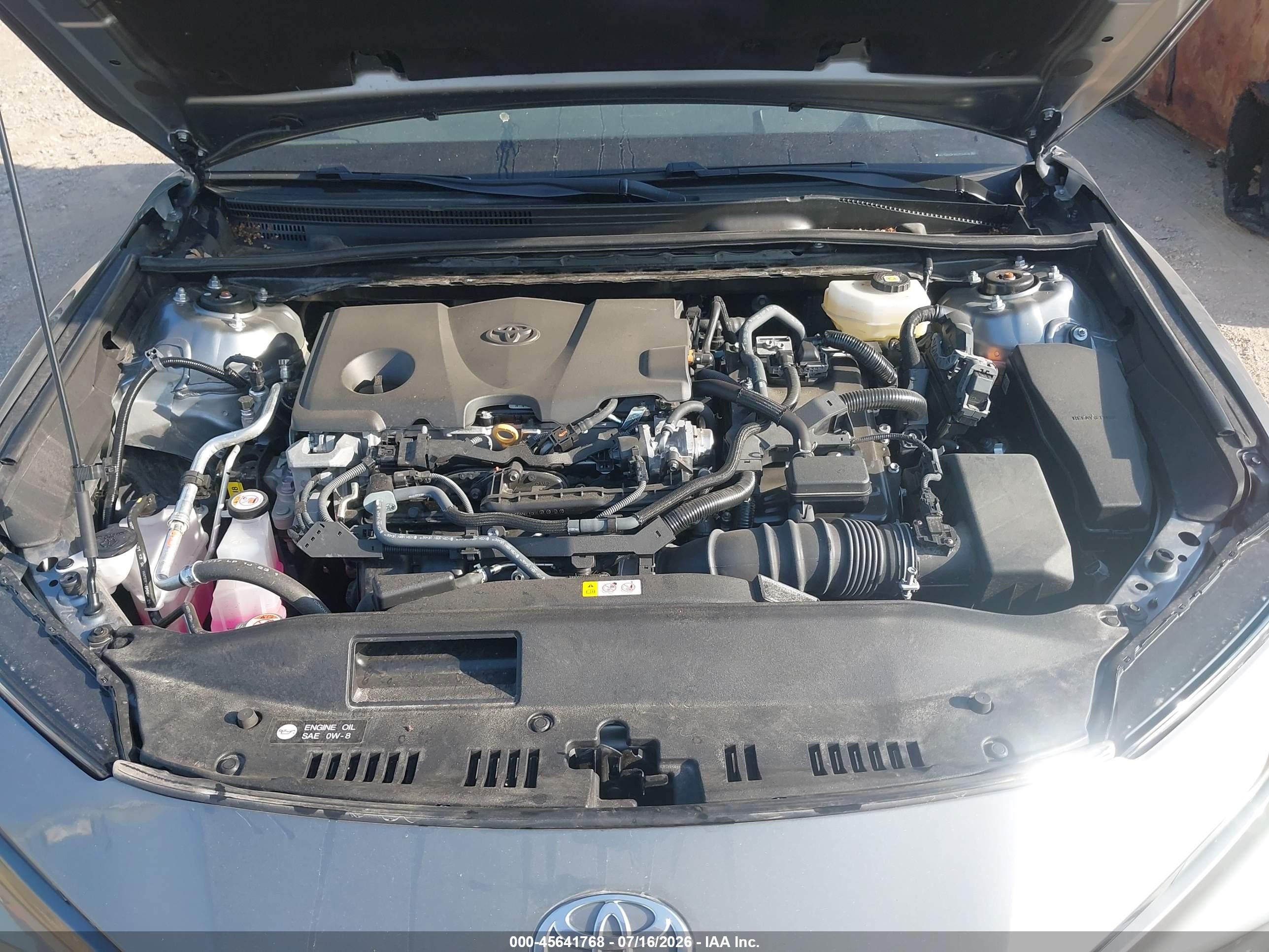 2025 Toyota Camry Xle Серебряный vin: 4T1DBADK8SU534626