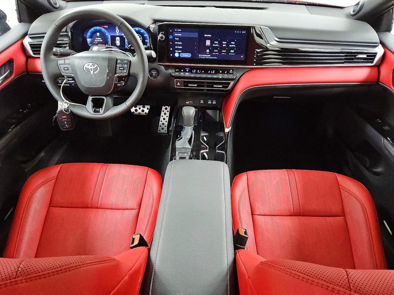 2026 Toyota Camry Xse Красный vin: 4T1DBADK8TU040297