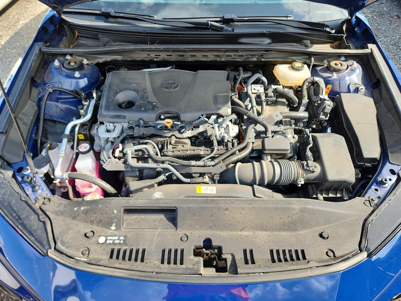 2025 Toyota Camry Xse Blue vin: 4T1DBADK9SU015391