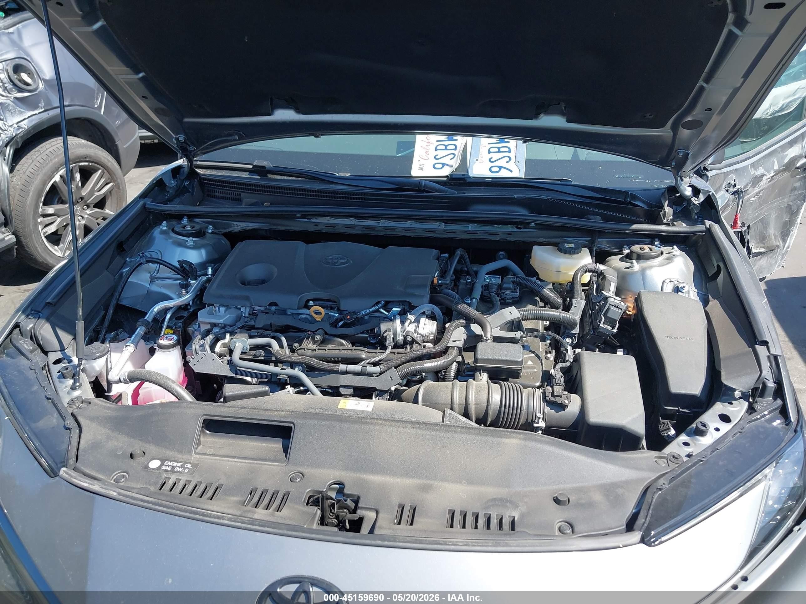 2025 Toyota Camry Xse Серый vin: 4T1DBADK9SU522839