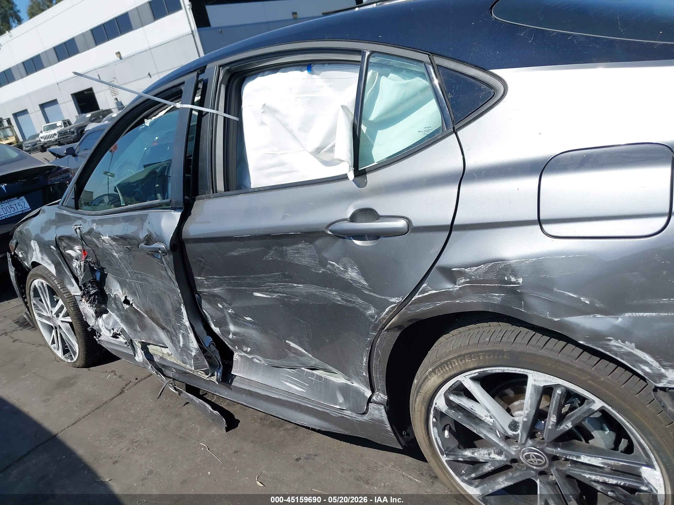 2025 Toyota Camry Xse Серый vin: 4T1DBADK9SU522839
