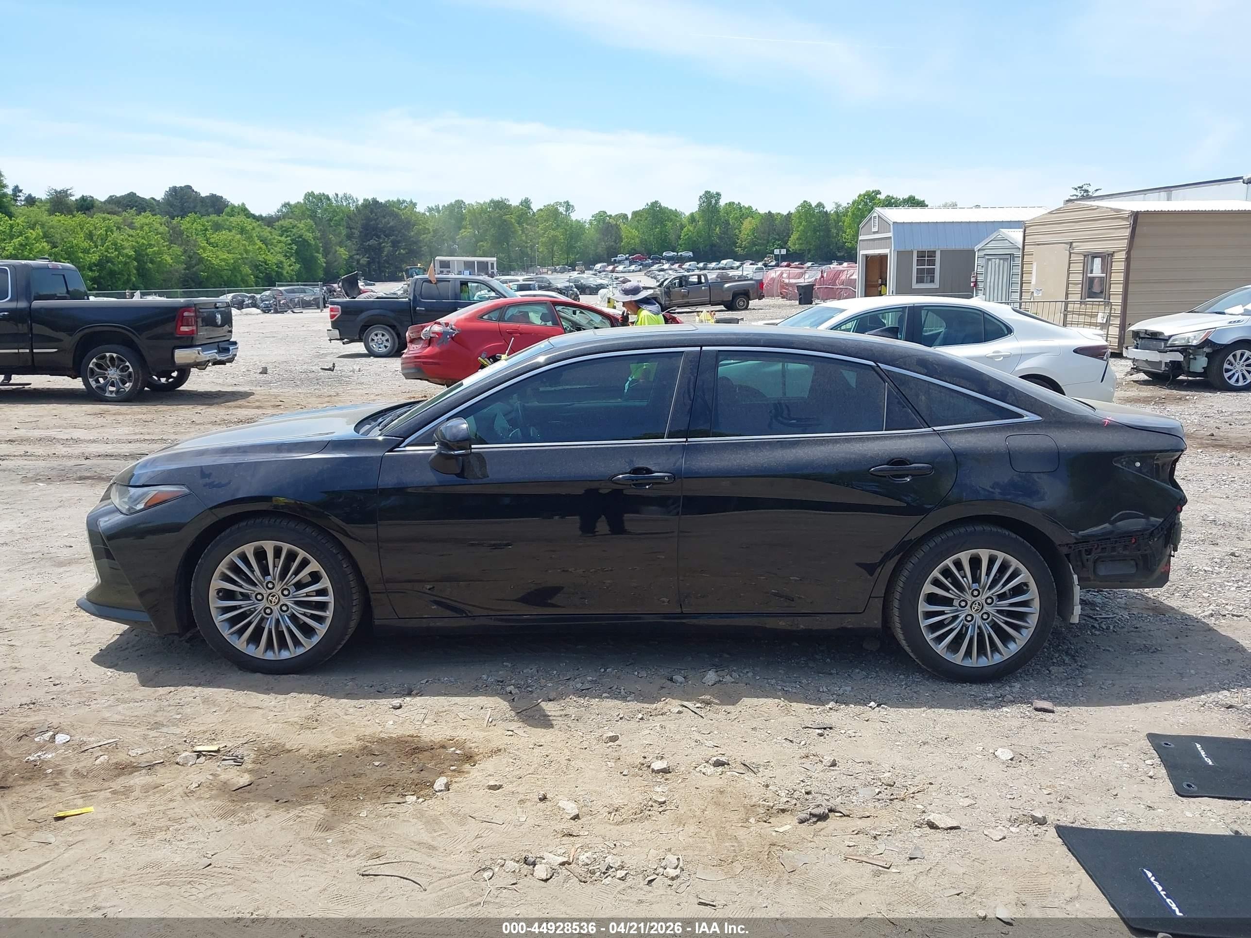 2022 Toyota Avalon Limited Black vin: 4T1DZ1FB2NU072982