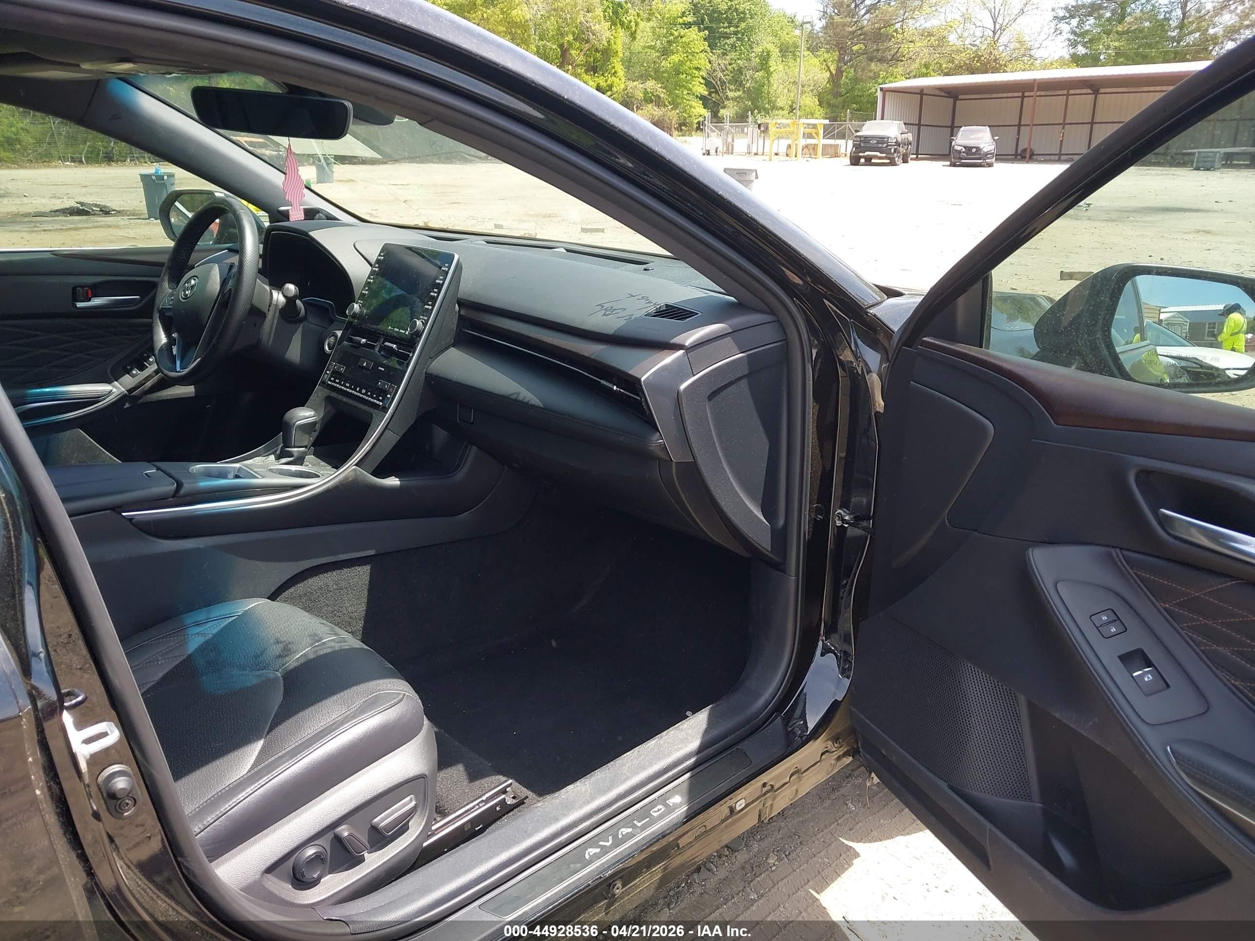 2022 Toyota Avalon Limited Black vin: 4T1DZ1FB2NU072982