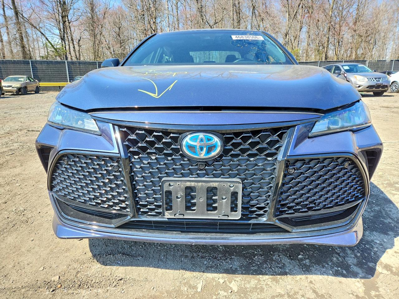 2020 Toyota Avalon Hybrid Xse Синий vin: 4T1E21FB2LU014263