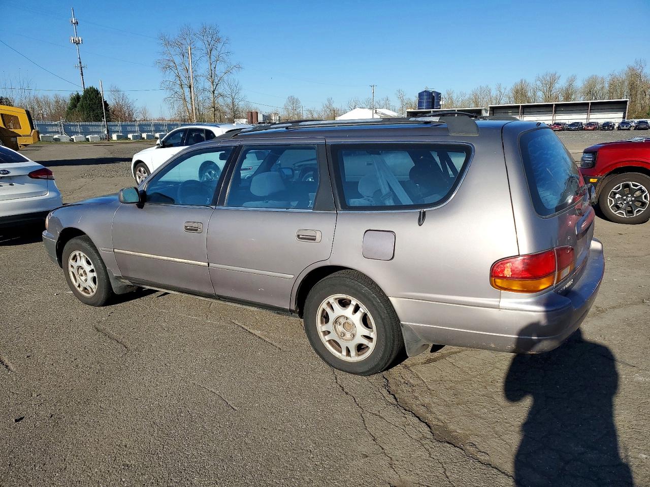 1996 Toyota Camry Le V6 Gray vin: 4T1EF12K5TU125643