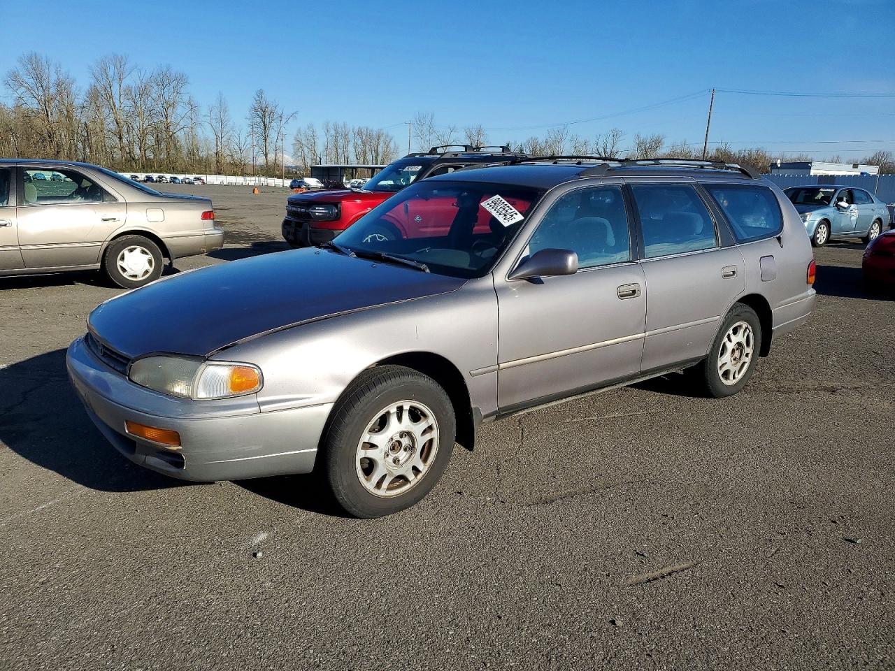 1996 Toyota Camry Le V6 Gray vin: 4T1EF12K5TU125643