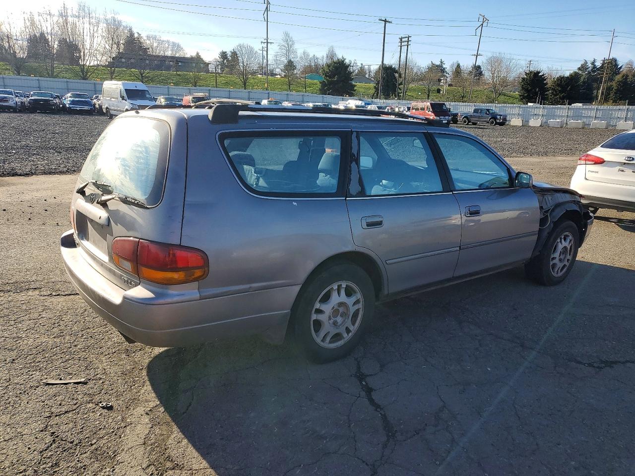 1996 Toyota Camry Le V6 Gray vin: 4T1EF12K5TU125643