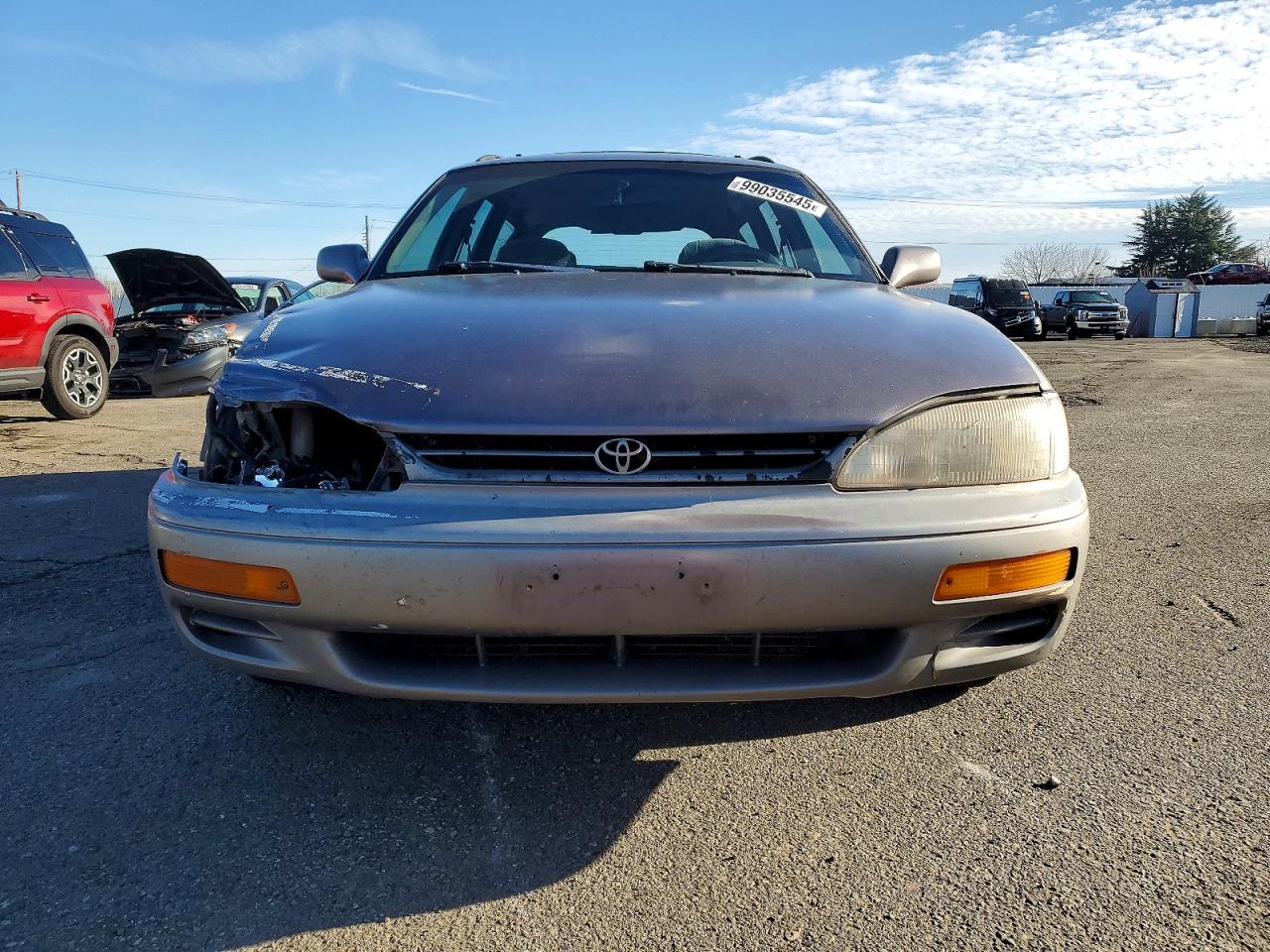1996 Toyota Camry Le V6 Gray vin: 4T1EF12K5TU125643