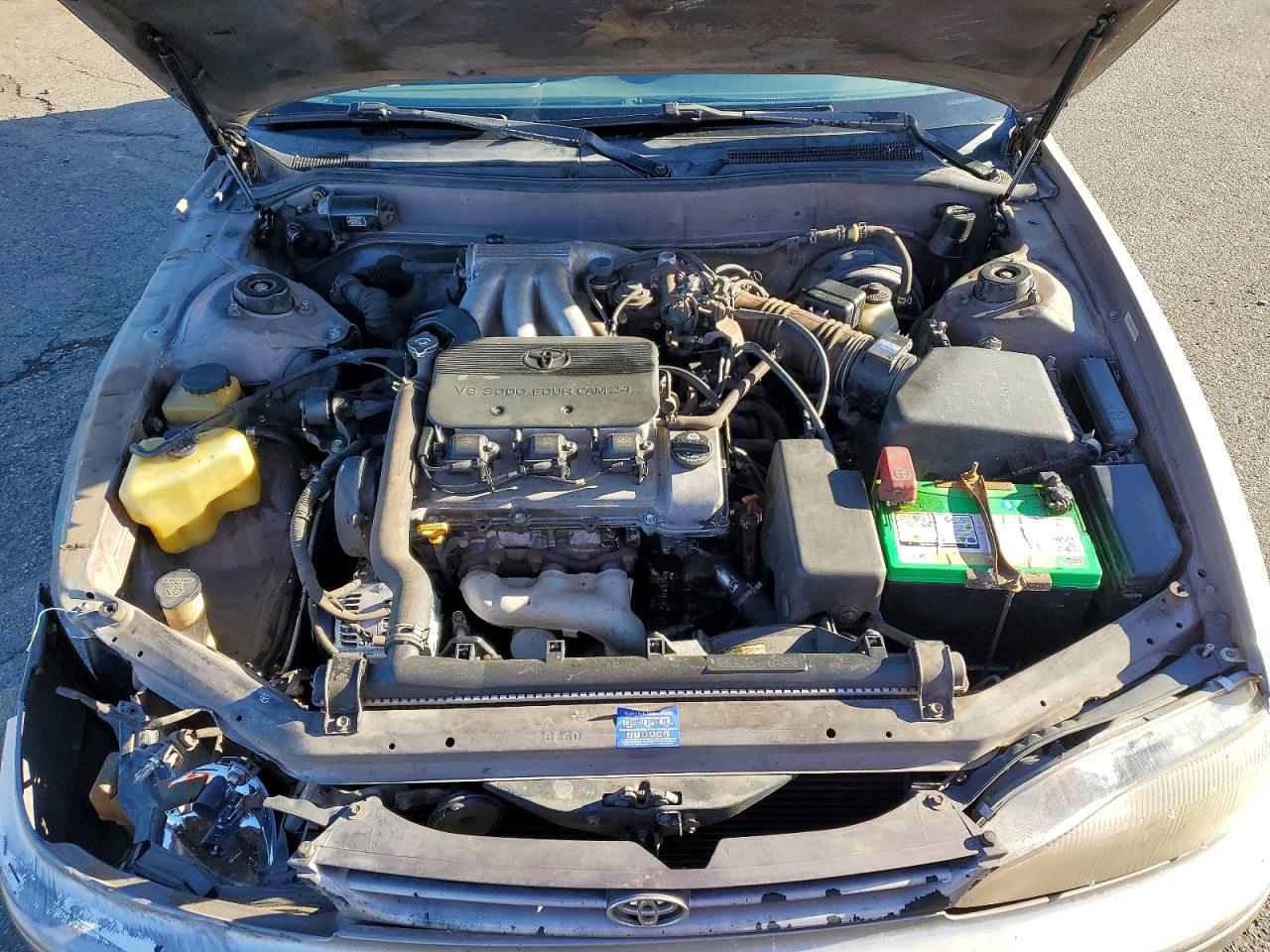 1996 Toyota Camry Le V6 Gray vin: 4T1EF12K5TU125643