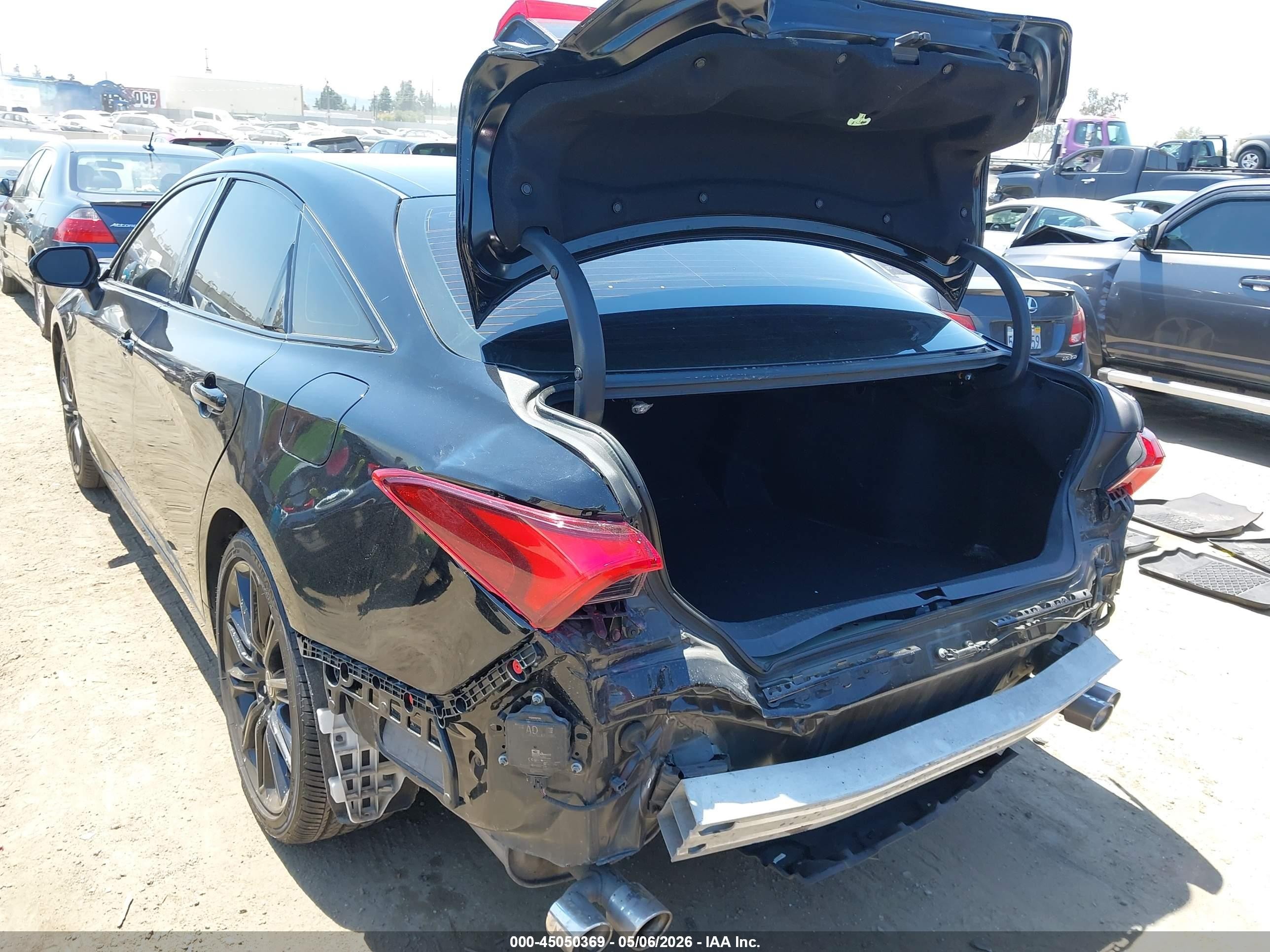 2021 Toyota Avalon Xse Nightshade Черный vin: 4T1EZ1FBXMU066365