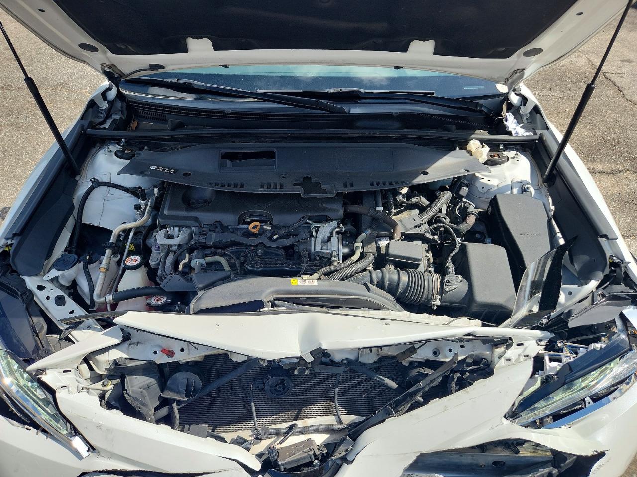 2020 Toyota Camry Xle Белый vin: 4T1F31AKXLU538575