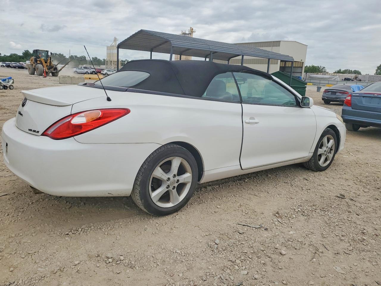 2004 Toyota Camry Solara Sle V6 White vin: 4T1FA38P04U034816