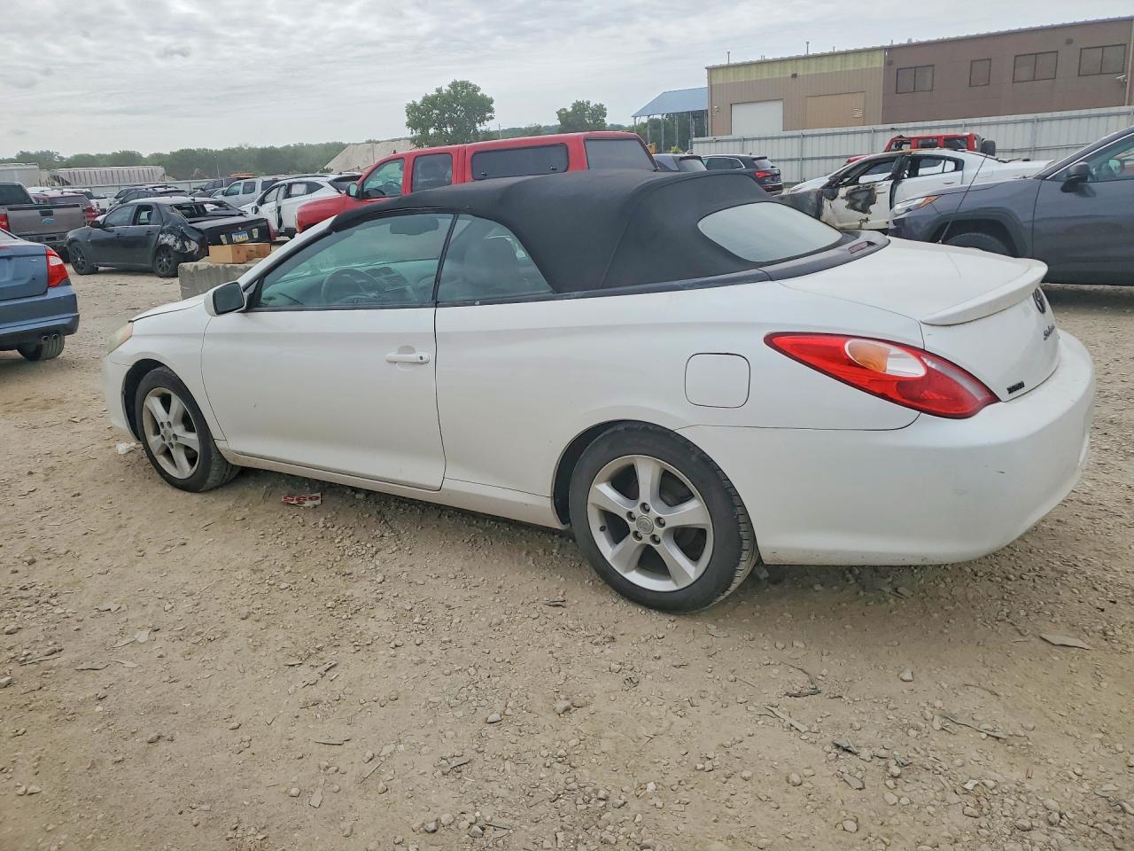 2004 Toyota Camry Solara Sle V6 White vin: 4T1FA38P04U034816
