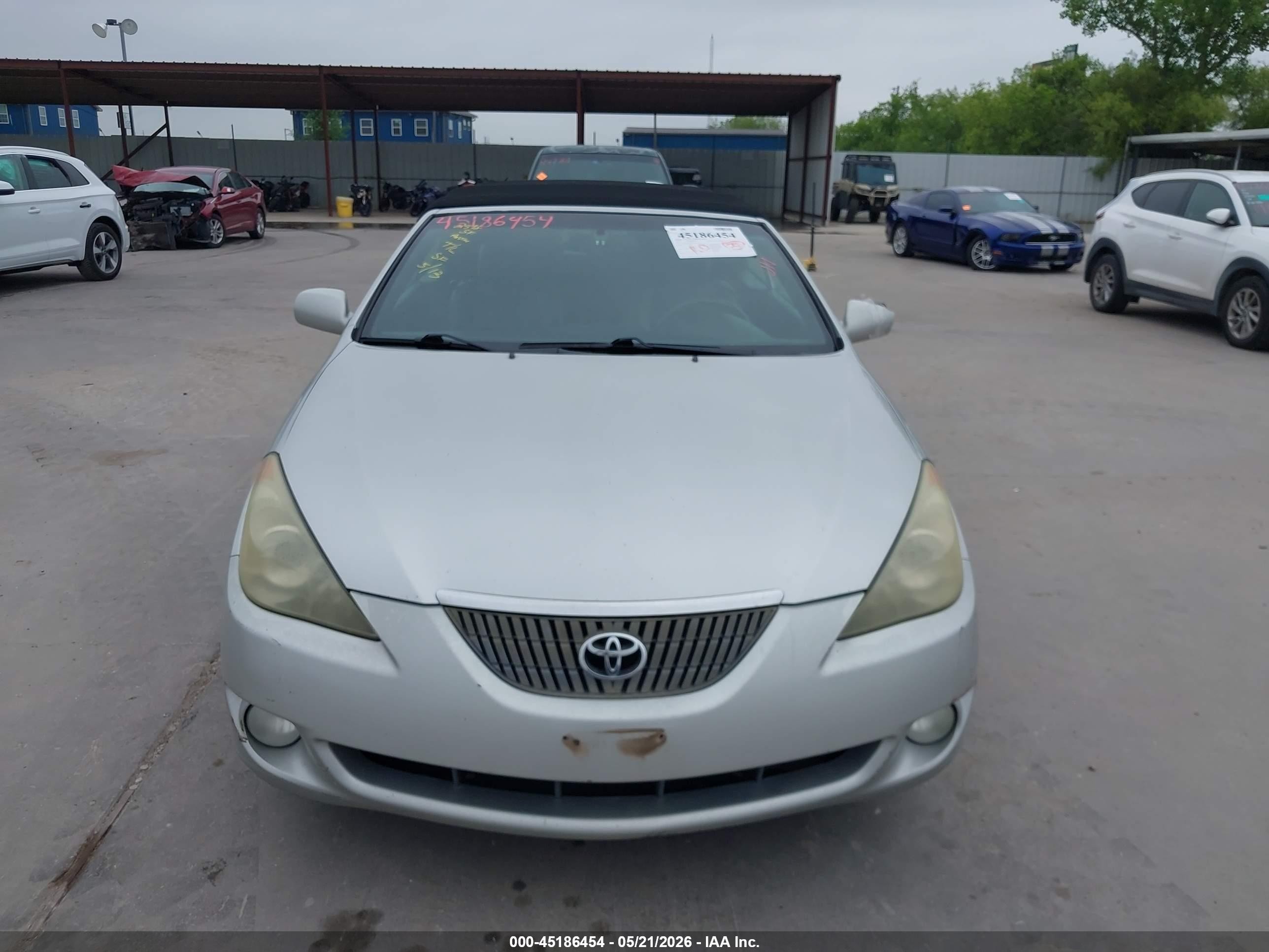 2005 Toyota Camry Solara Sle Silver vin: 4T1FA38P05U060799