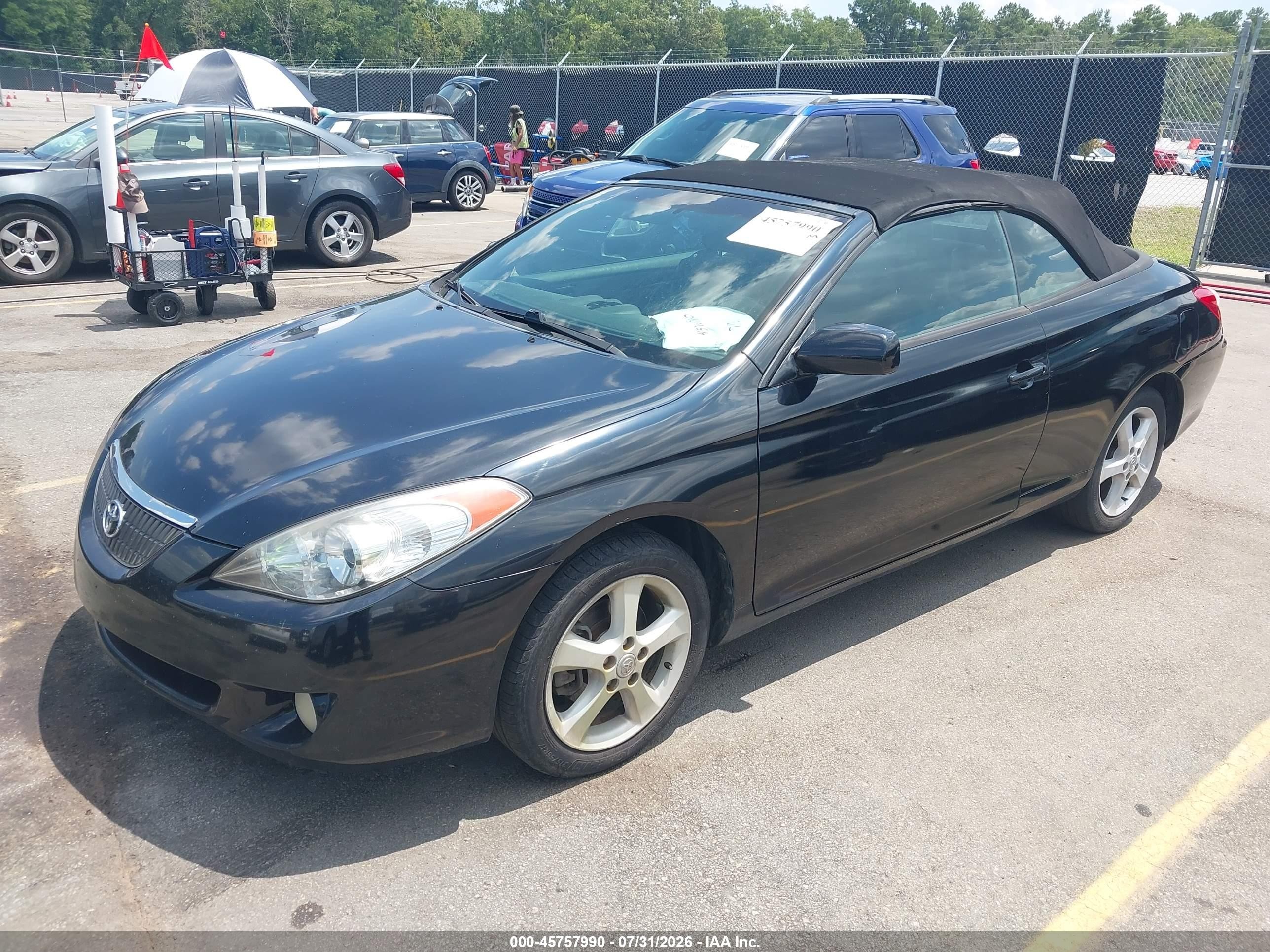 2006 Toyota Camry Solara Se Black vin: 4T1FA38P06U072503