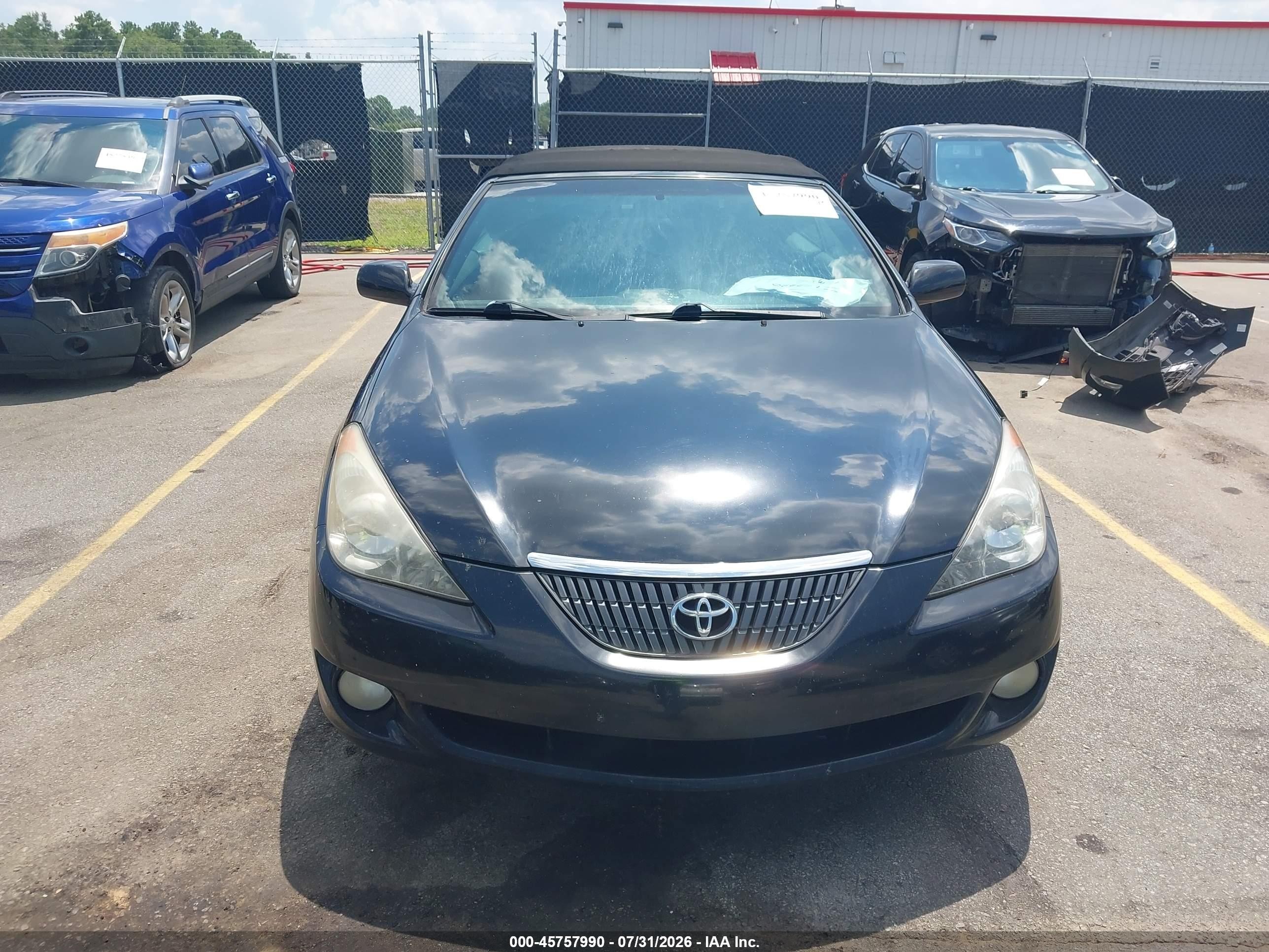 2006 Toyota Camry Solara Se Black vin: 4T1FA38P06U072503