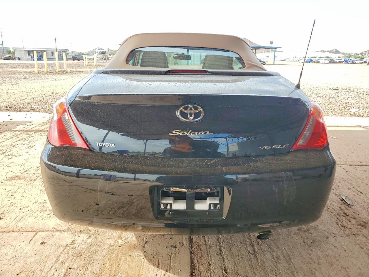 2006 Toyota Camry Solara Sle V6 Black vin: 4T1FA38P06U086157