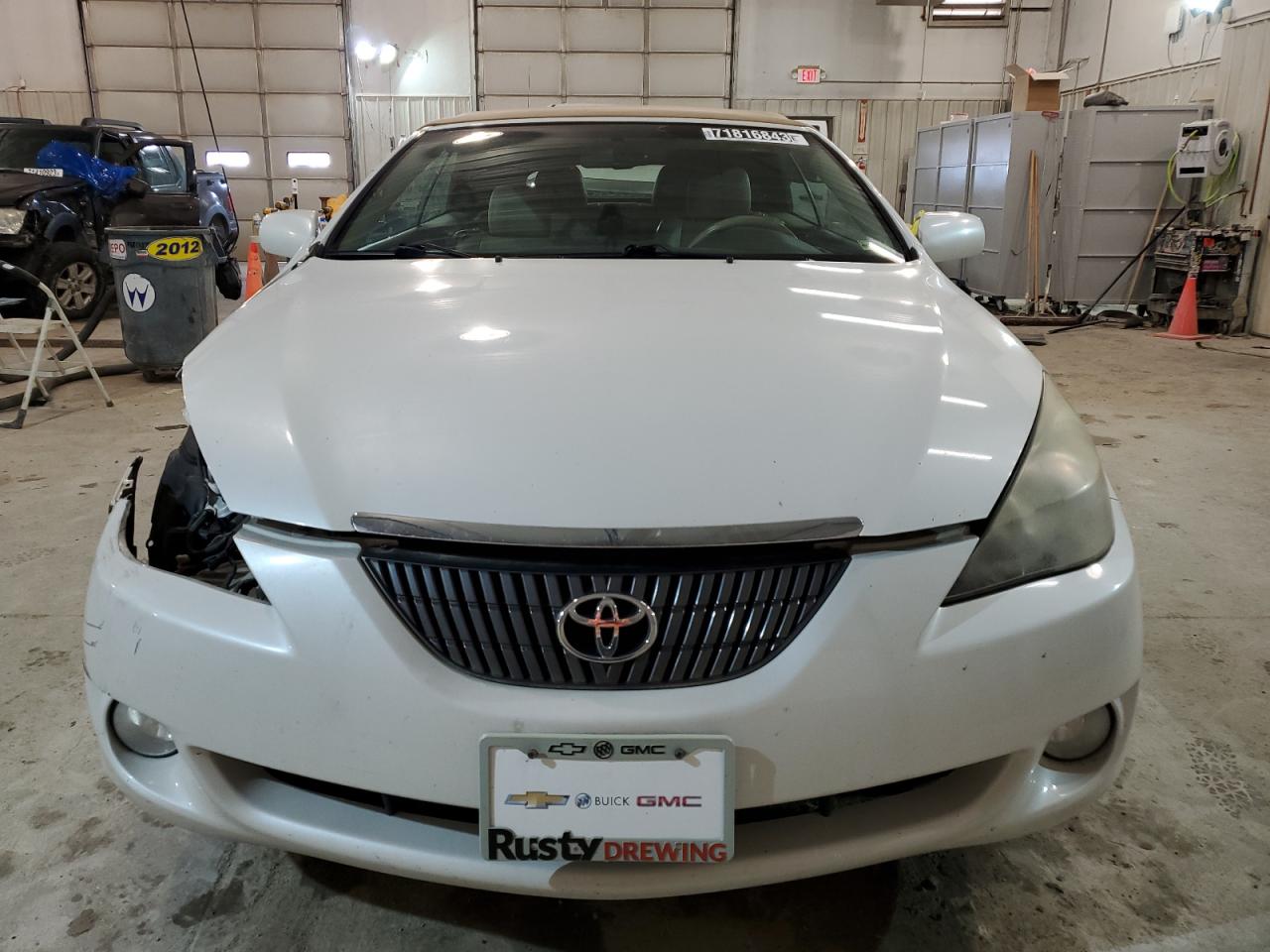 2006 Toyota Camry Solara Se White vin: 4T1FA38P06U104432
