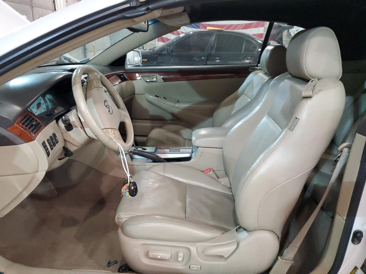 2006 Toyota Camry Solara Se White vin: 4T1FA38P06U104432