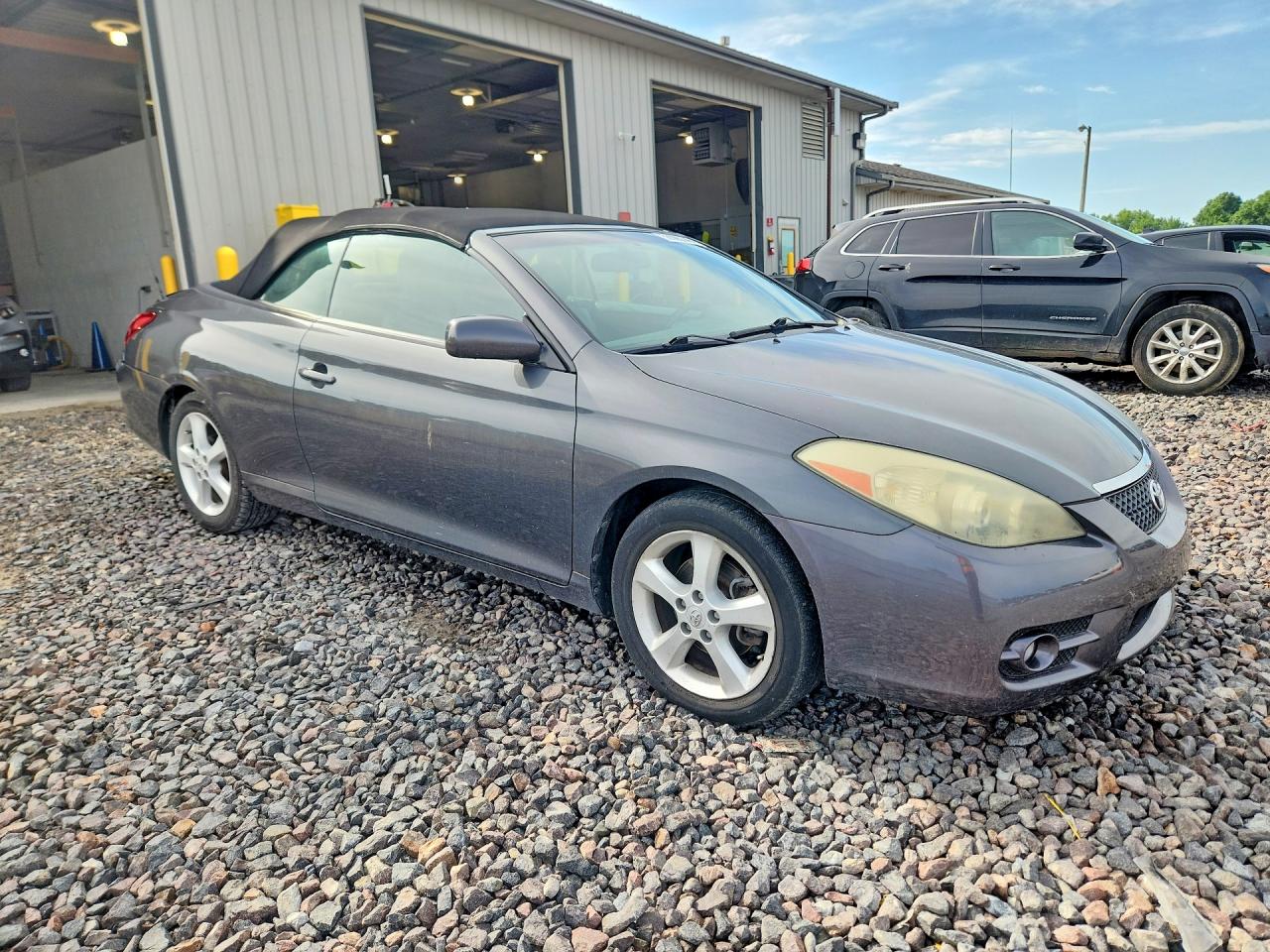 2007 Toyota Camry Solara Sle V6 Gray vin: 4T1FA38P07U123256