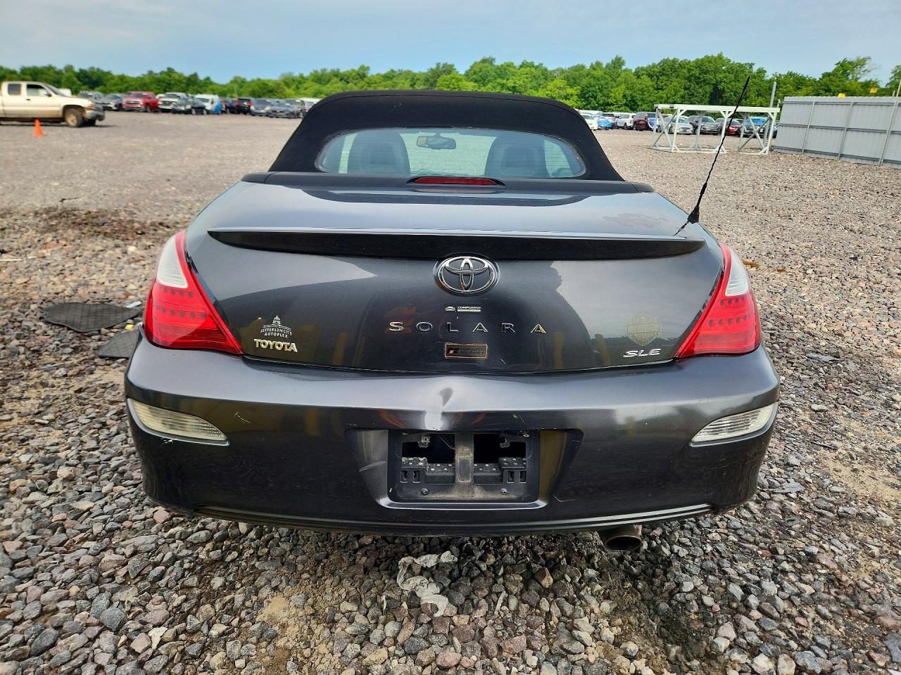 2007 Toyota Camry Solara Sle V6 Gray vin: 4T1FA38P07U123256