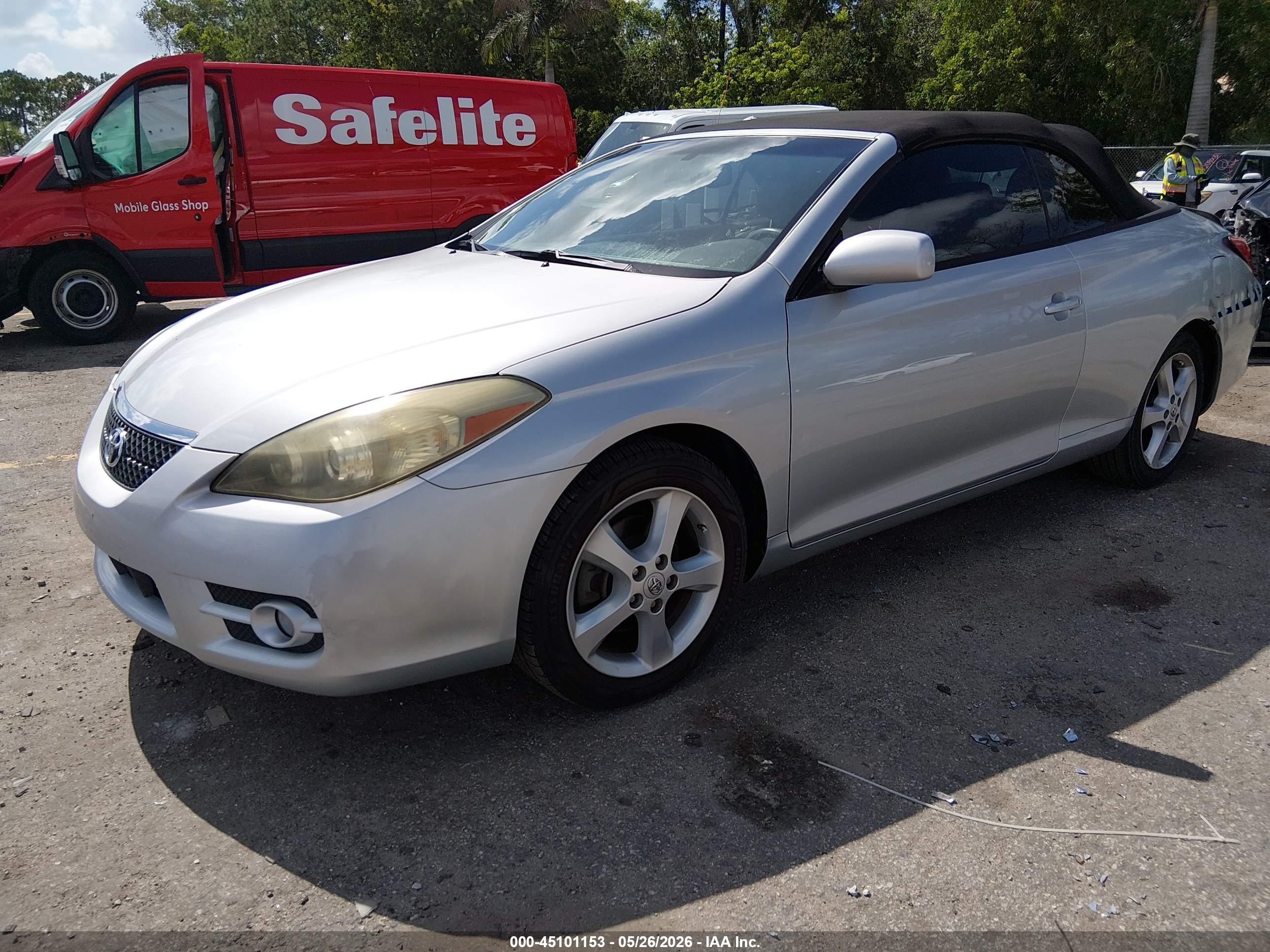 2007 Toyota Camry Solara Sle Silver vin: 4T1FA38P07U125413