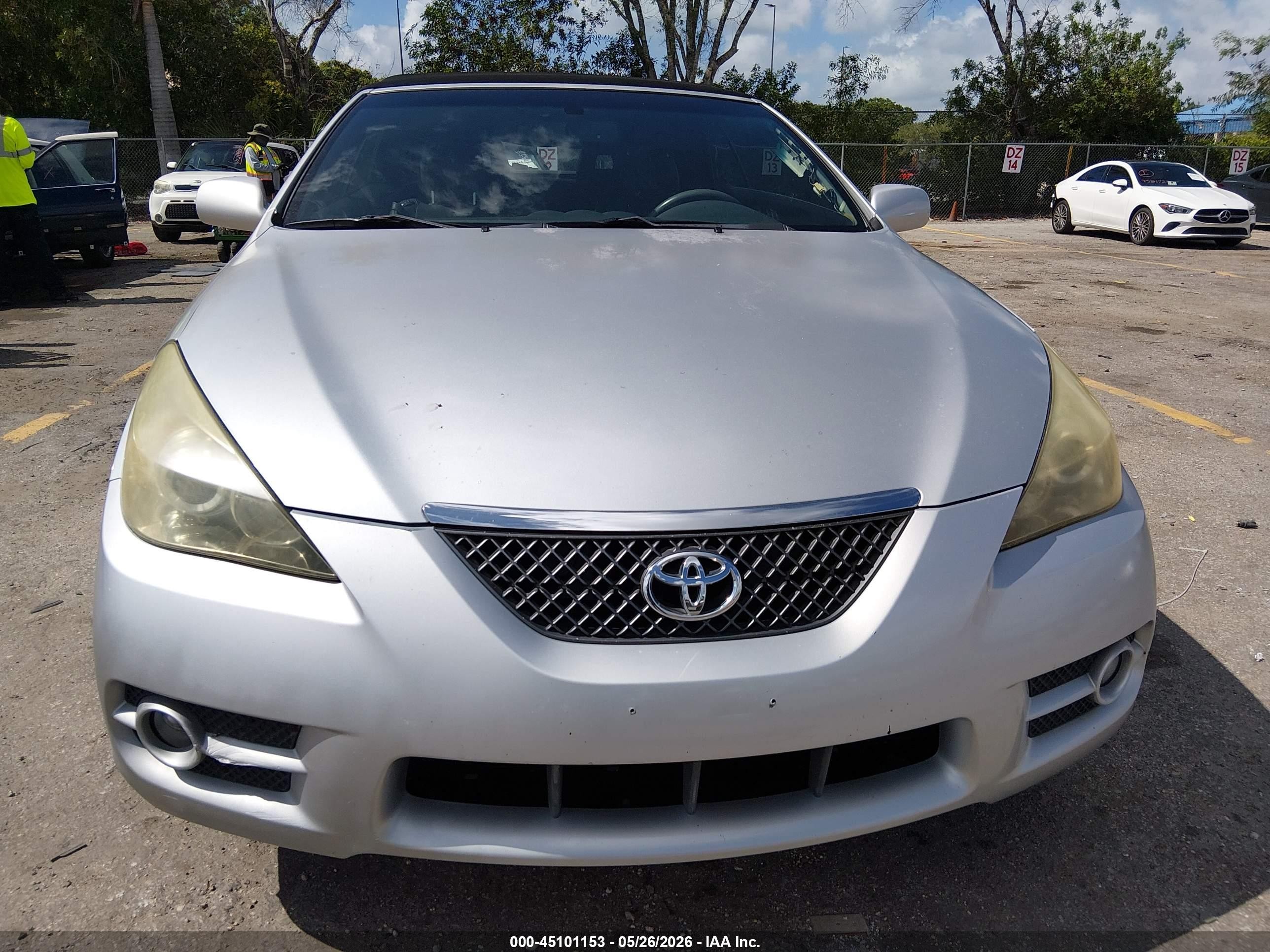 2007 Toyota Camry Solara Sle Silver vin: 4T1FA38P07U125413