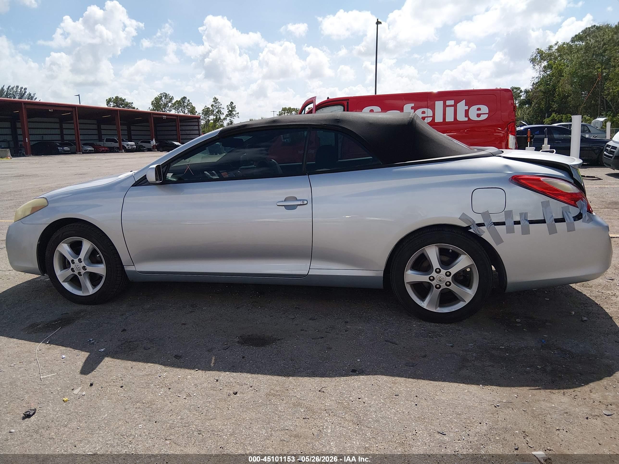 2007 Toyota Camry Solara Sle Silver vin: 4T1FA38P07U125413