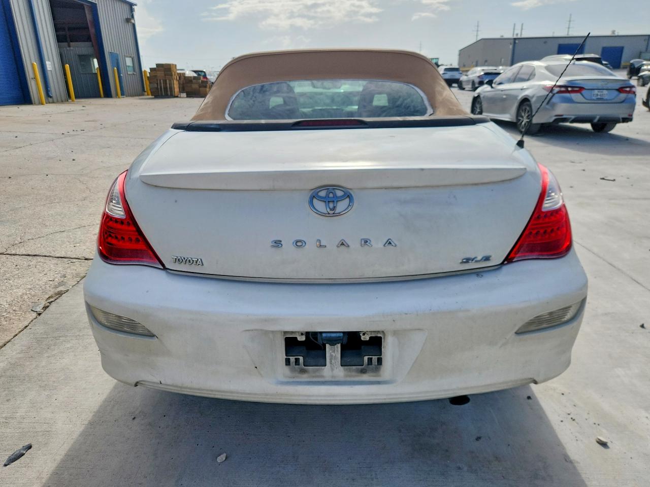 2007 Toyota Camry Solara Sle V6 Белый vin: 4T1FA38P07U126934