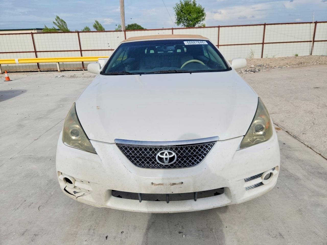 2007 Toyota Camry Solara Sle V6 Белый vin: 4T1FA38P07U126934