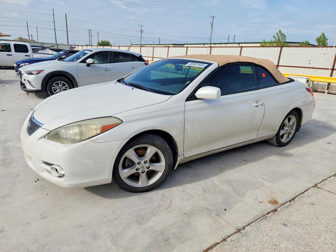 2007 Toyota Camry Solara Sle V6 Белый vin: 4T1FA38P07U126934