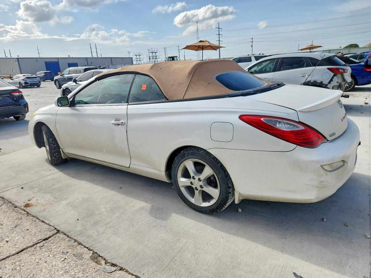 2007 Toyota Camry Solara Sle V6 Белый vin: 4T1FA38P07U126934
