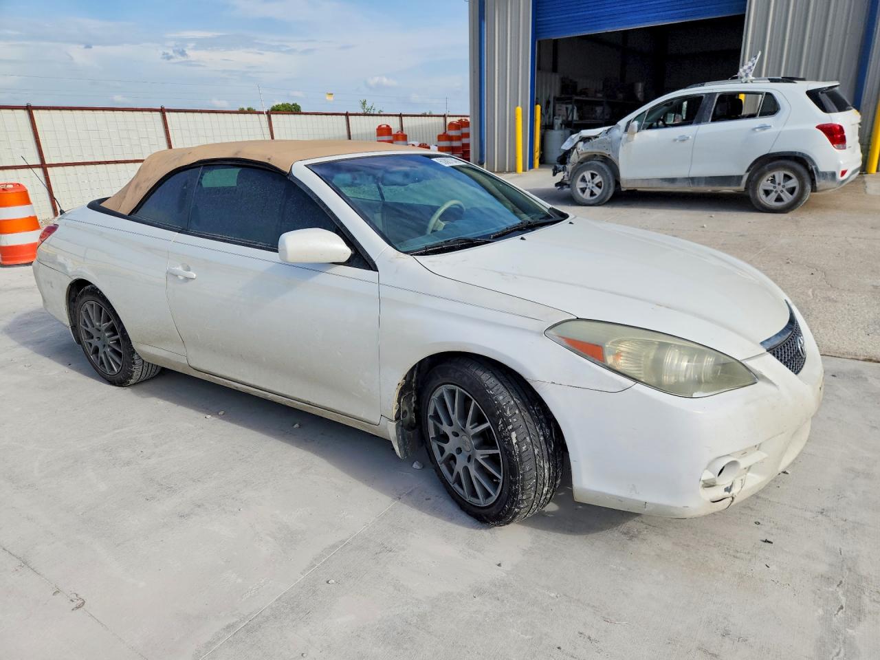 2007 Toyota Camry Solara Sle V6 Белый vin: 4T1FA38P07U126934