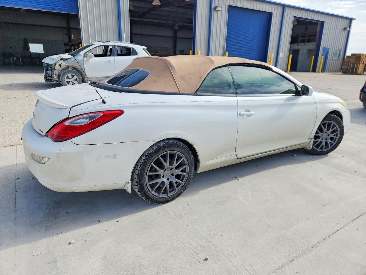 2007 Toyota Camry Solara Sle V6 Белый vin: 4T1FA38P07U126934