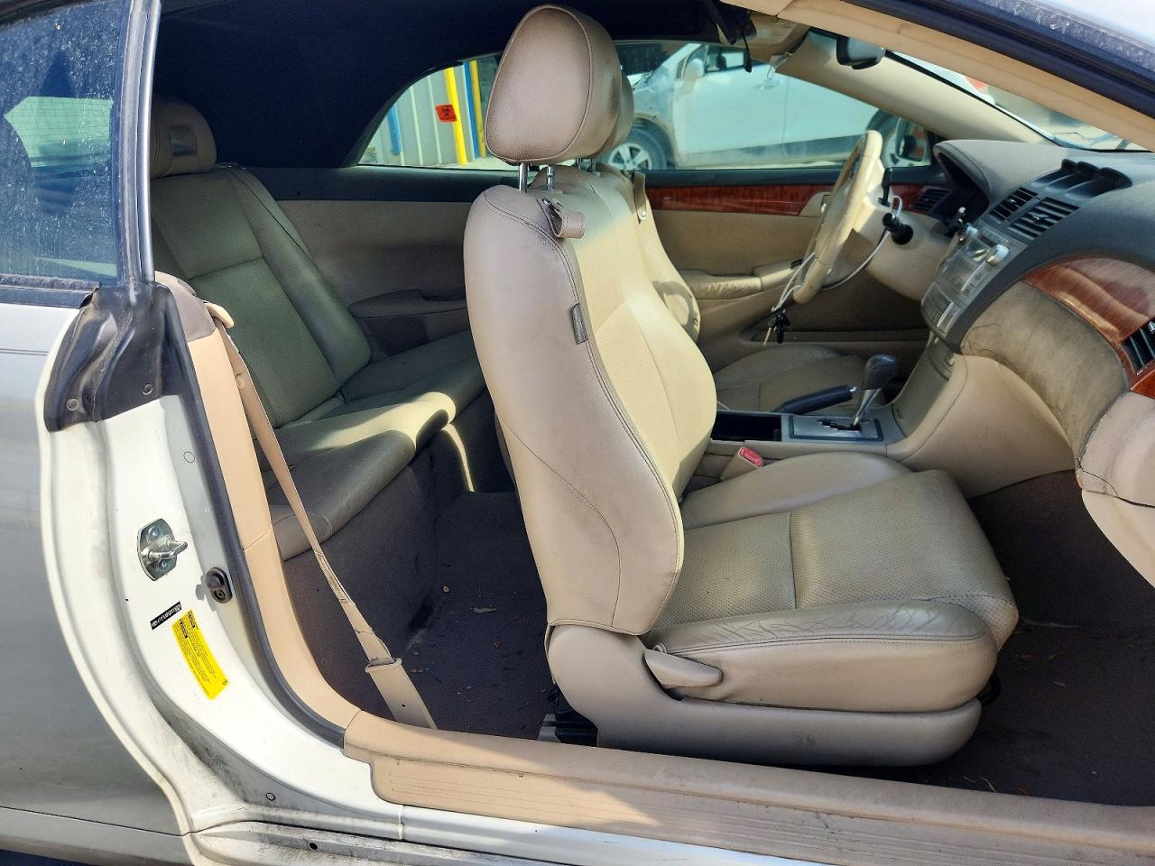 2007 Toyota Camry Solara Sle V6 Белый vin: 4T1FA38P07U126934