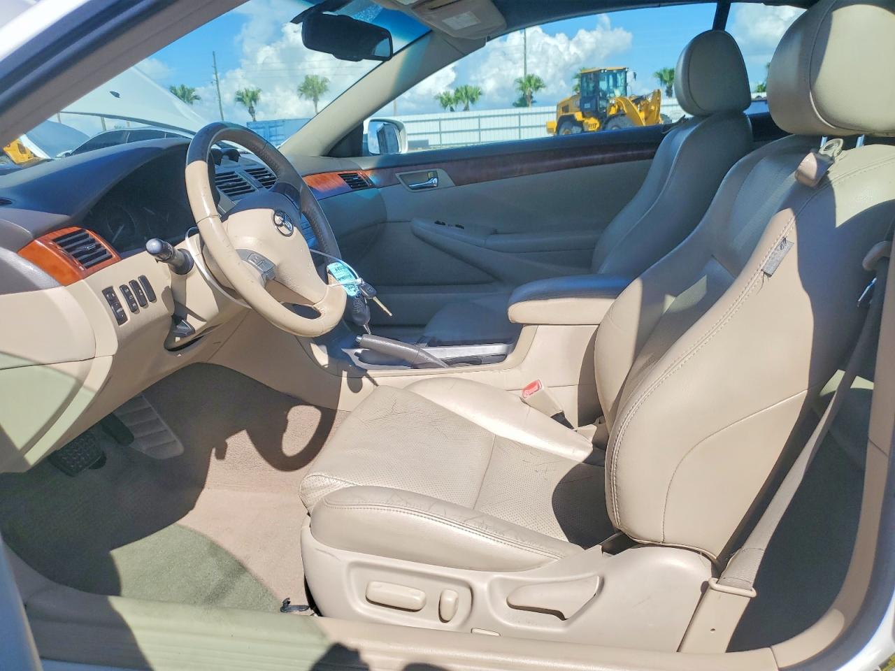 2007 Toyota Camry Solara Sle V6 White vin: 4T1FA38P07U131924