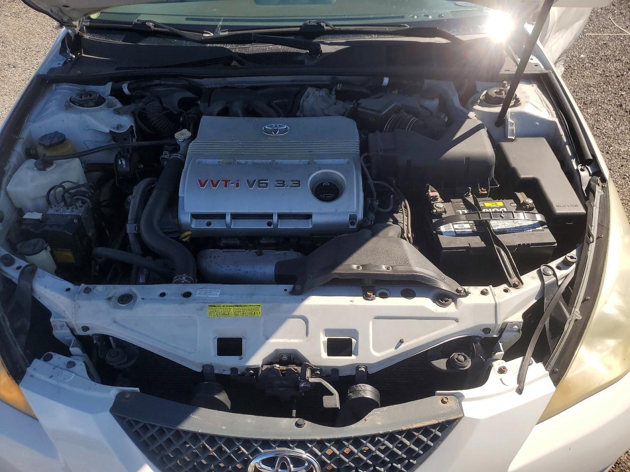 2007 Toyota Camry Solara Sle V6 White vin: 4T1FA38P07U131924