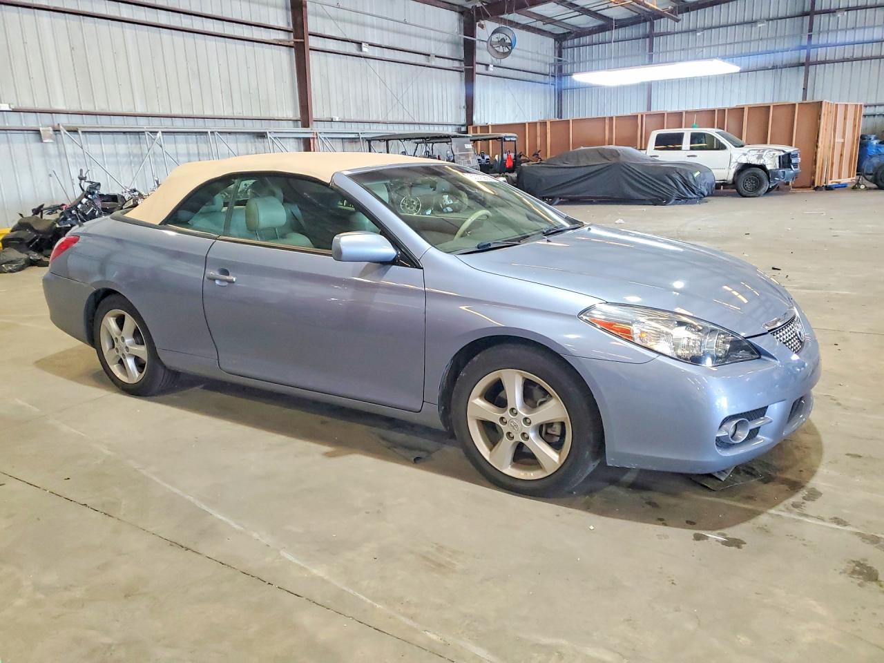 2008 Toyota Camry Solara Blue vin: 4T1FA38P08U138485