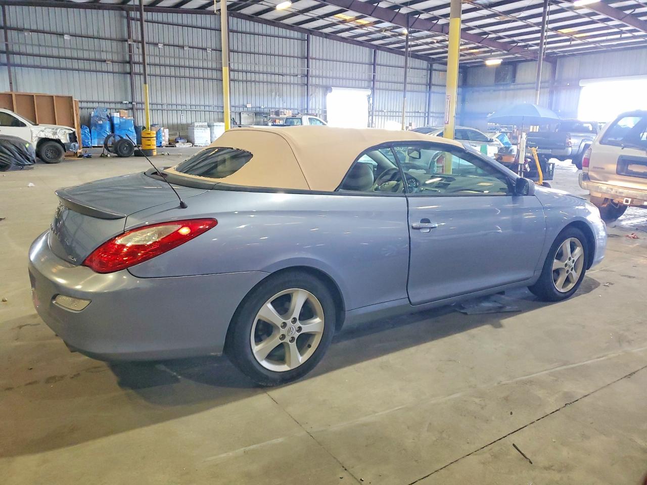 2008 Toyota Camry Solara Blue vin: 4T1FA38P08U138485