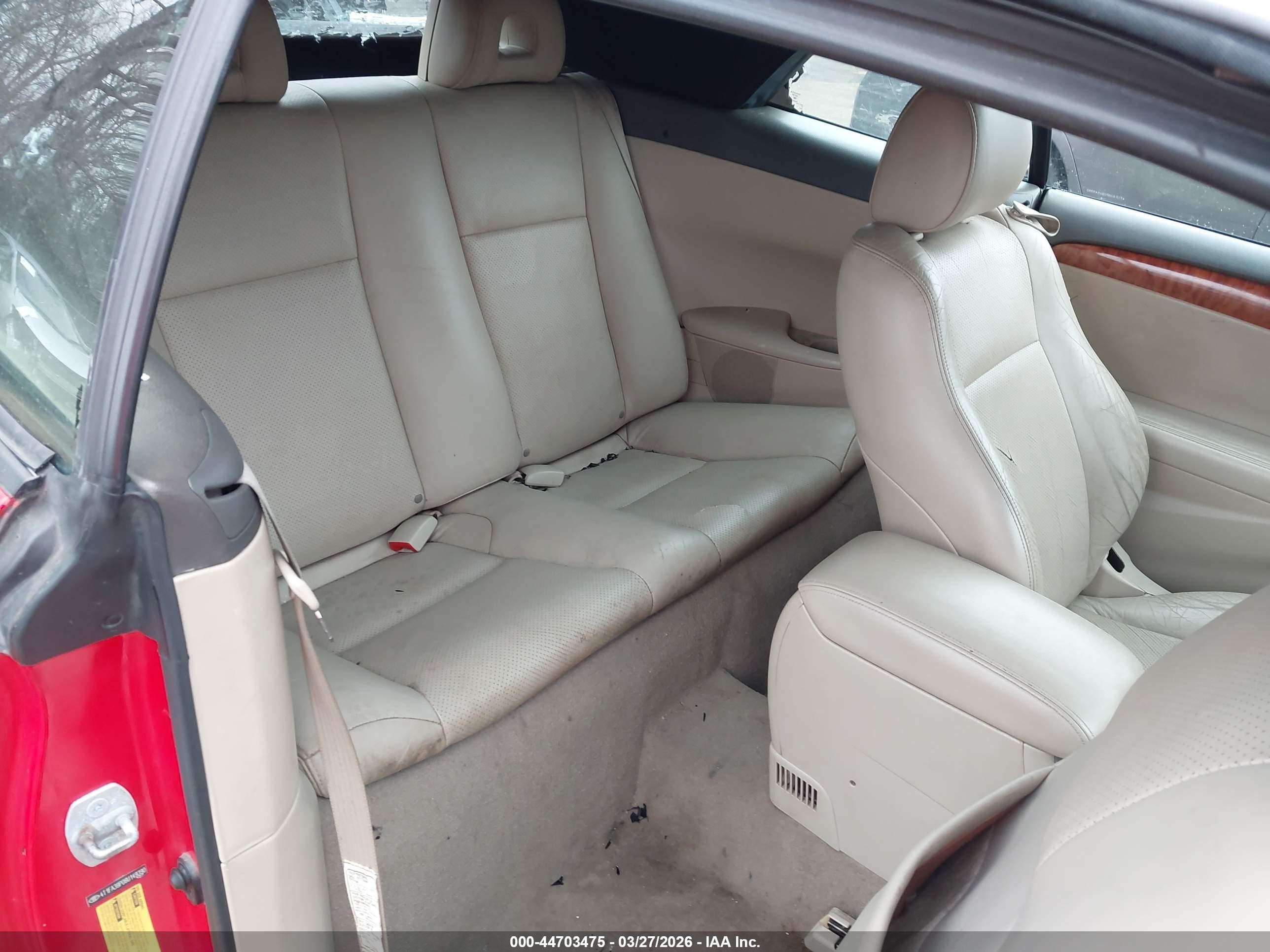 2008 Toyota Camry Solara Sle Red vin: 4T1FA38P08U149390