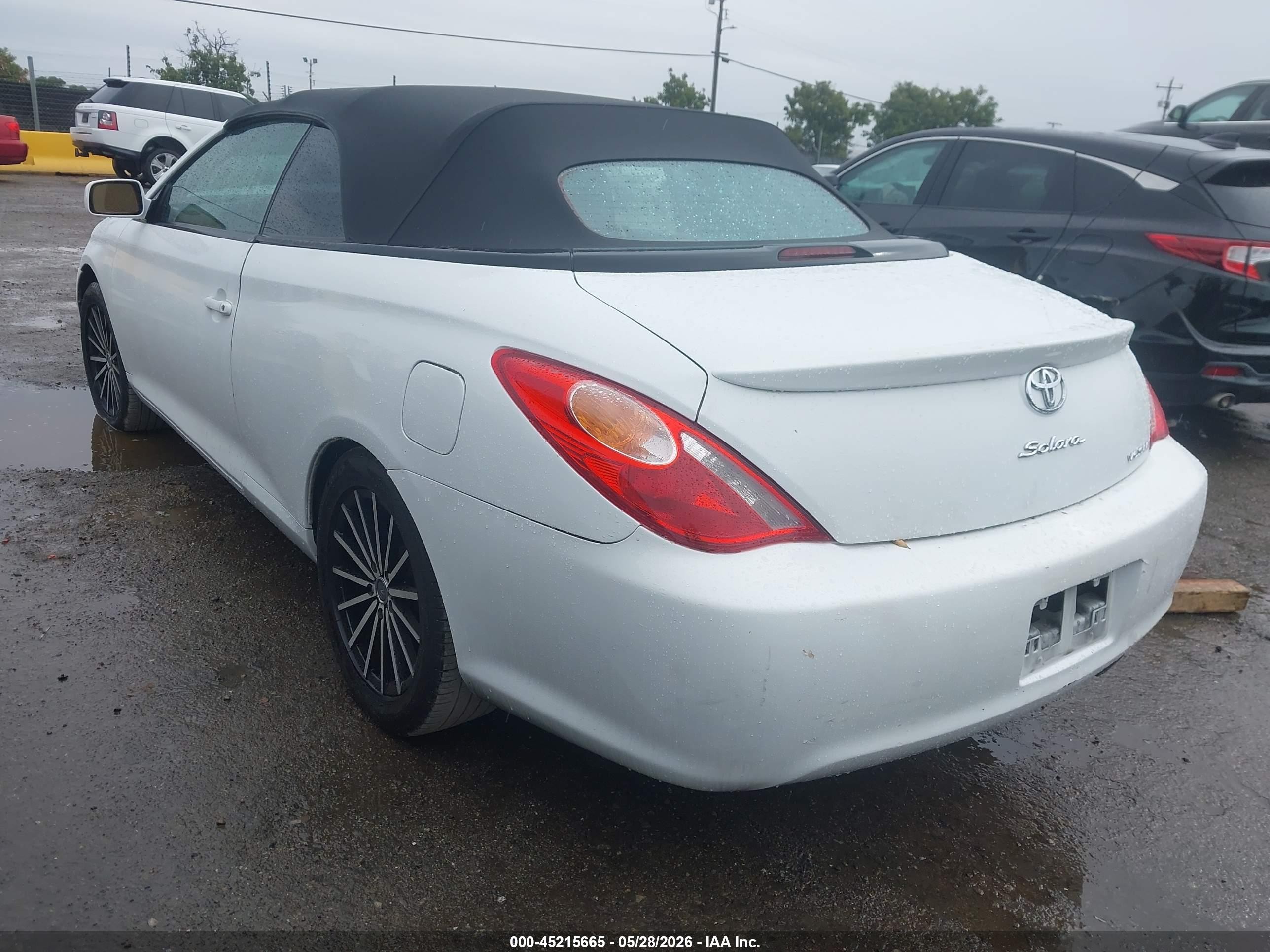 2005 Toyota Camry Solara Sle Белый vin: 4T1FA38P15U053456